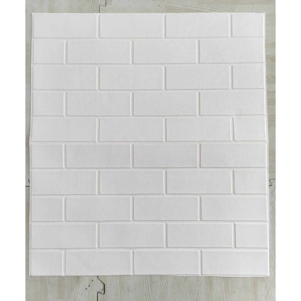 Xốp Dán Tường Gạch Trơn Kích Thước 70*77 dày 3mm | BigBuy360 - bigbuy360.vn