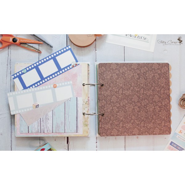 Album Handmade Scrapbook cho bé trai - Hoàng Tử Bé