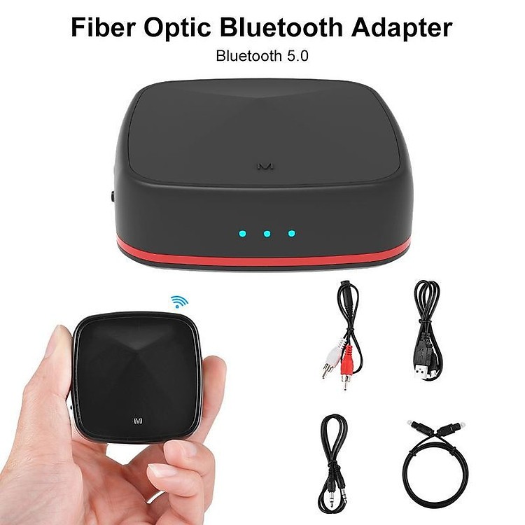 [Mã ELHACE giảm 4% đơn 300K] Thiết Bị Thu Phát Nhạc Không Dây Bluetooth 5.0 JRBC05 Hỗ Trợ Cổng Optical AZONE