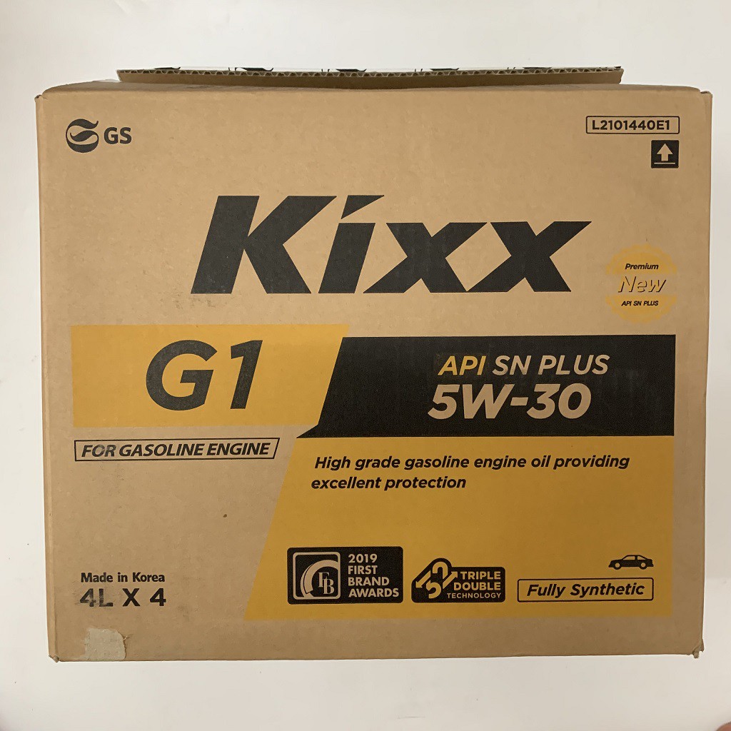 1 Thùng Dầu Động Cơ Xăng Kixx G1 API SN Plus 5W30 - 10W40