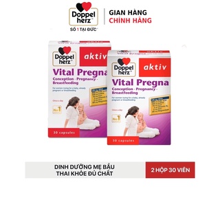 Combo 02 hộp viên uống bổ sung Vitamin và khoáng chất cho bà bầu