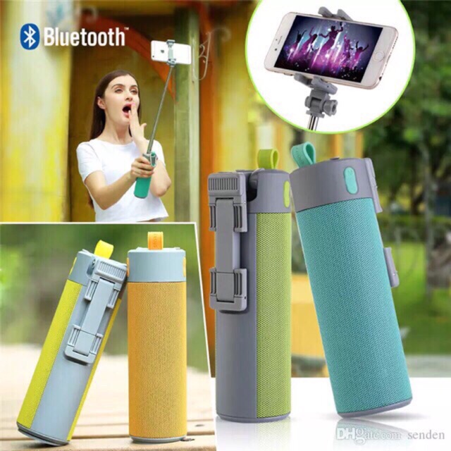 Gậy Selfie Tích Hợp 4in1 Loa Bluetooth, Sạc Dự Phòng, Gía Đỡ Điện Thoại Và Đèn Pin | BigBuy360 - bigbuy360.vn