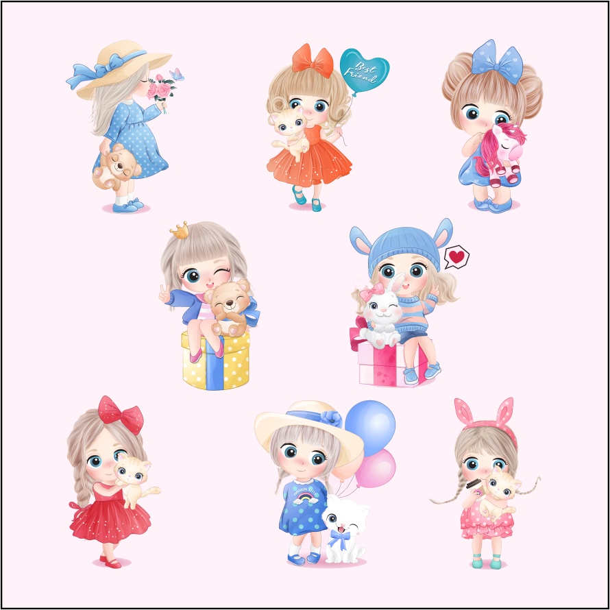 Hình ủi, hình in nhiệt - công chúa Bale xinh đẹp in áo trẻ em