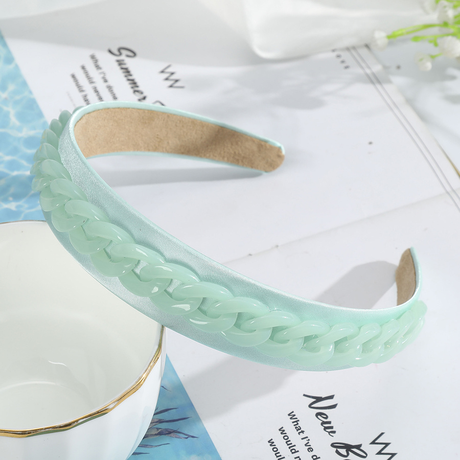 Băng Đô Cài Tóc Màu Trơn Kiểu Dáng Xinh Xắn Thời Trang