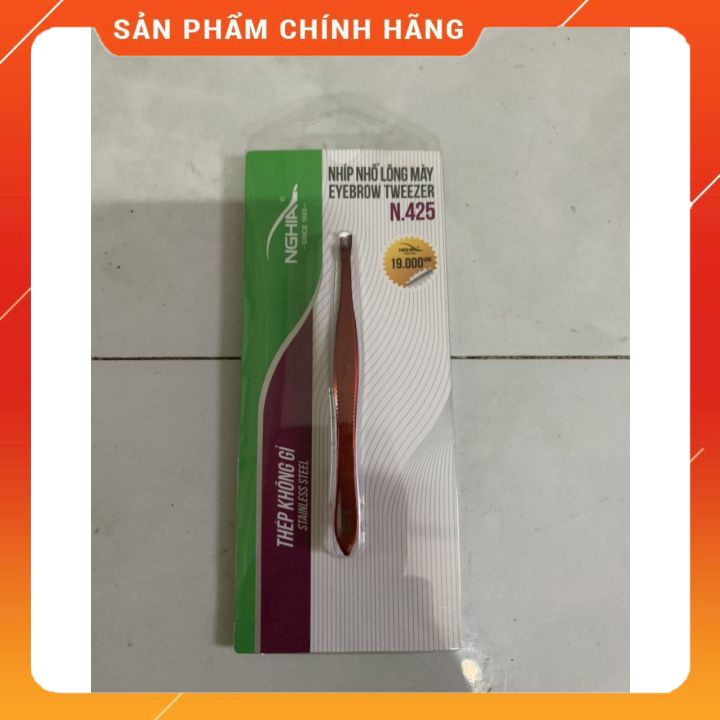 [tận gốc]NHÍP NHỔ LÔNG MÀY N503 NGHĨA  dùng nhổ lông mày  sử dụng cá nhân chất thép tốt