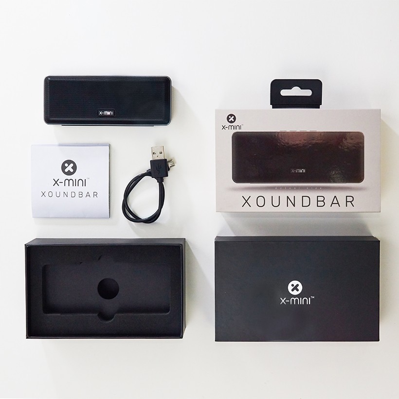 Loa Bluetooth X-Mini XOUNDBAR XAM29 Chống Thấm IPX4 Thiết Kế Siêu Nhỏ Gọn 6W - Hàng Chính Hãng