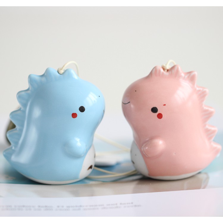 Chuông gió gốm treo cửa, Phong linh hình khủng long mụp