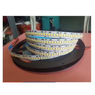 Led dây dán 2835 loại 240 bóng/ mét ánh sáng vàng ấm, trắng 5m/ cuộn