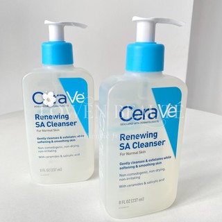 [BILL US]  Sữa Rửa Mặt Cho Da Mụn CERAVE RENEWING SA CLEANSER 237ML