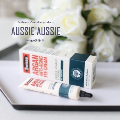 Kem dưỡng mắt Swisse Argan Revitalising Eye Cream 15ml aussie.vn