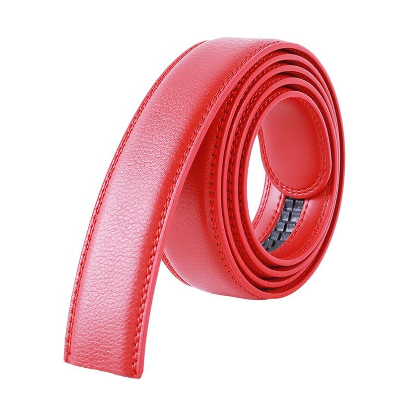 Thắt Lưng Nam Nữ Da PU Thắt Nơ Bướm Không Khóa