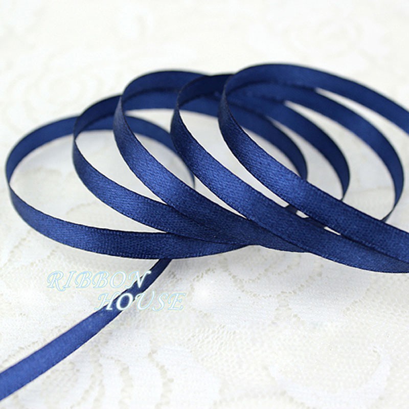 Cuộn dây ruy băng trang trí gói quà giáng sinh DIY bằng chất liệu satin