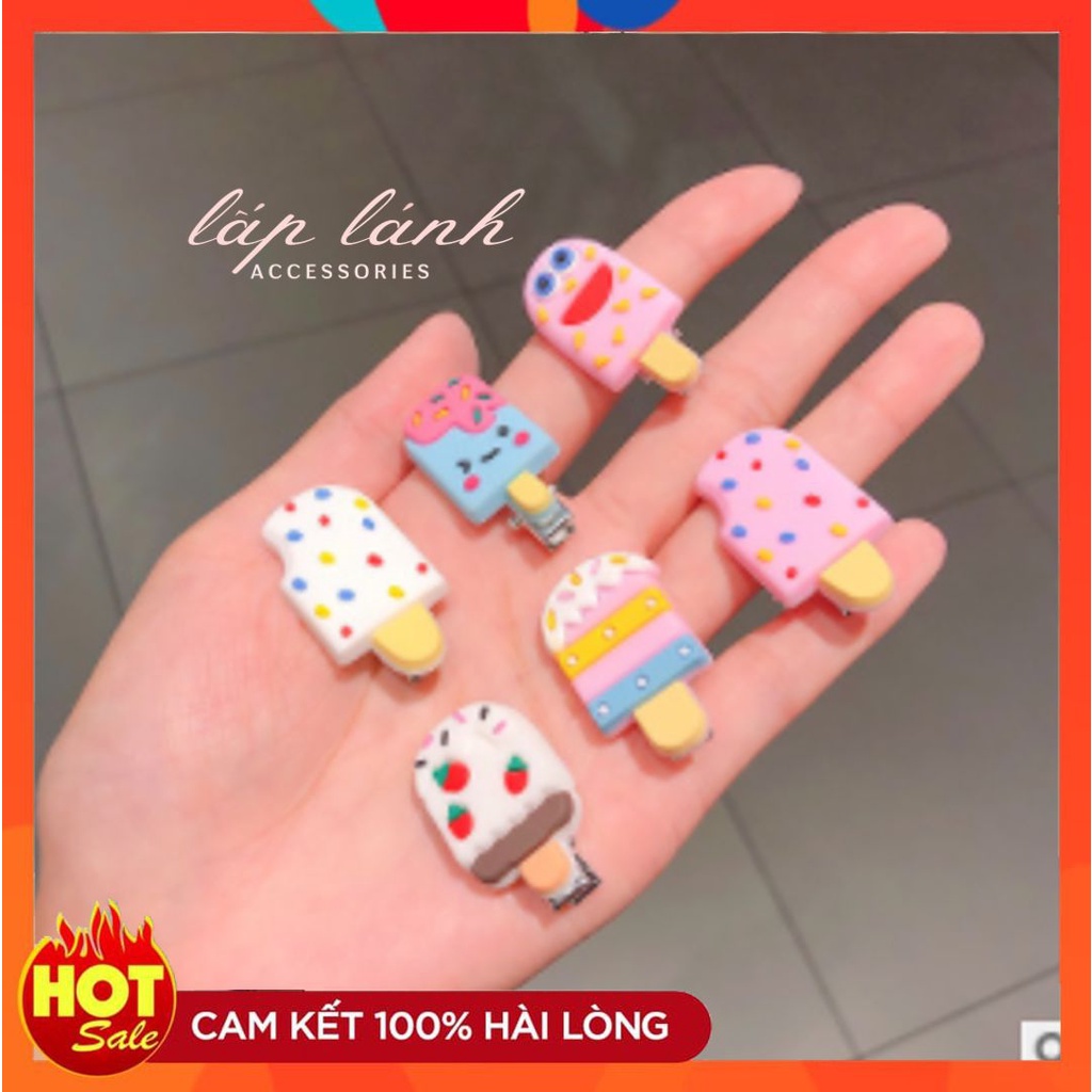 [Có sẵn] SET KẸP MÁI KẸO NGỌT 10 CÁI ĐỦ MÀU SẮC ĐÁNG YÊU DỄ THƯƠNG KMKID01