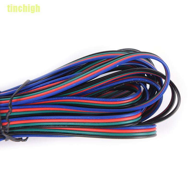 Cáp Mở Rộng 5m / 10M 4-Pin Rgb Cho LED 3528 / 5050