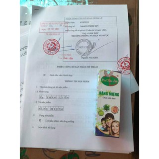 Tinh dầu Sâu Răng Hôi Miệng Dạ Thảo Liên .