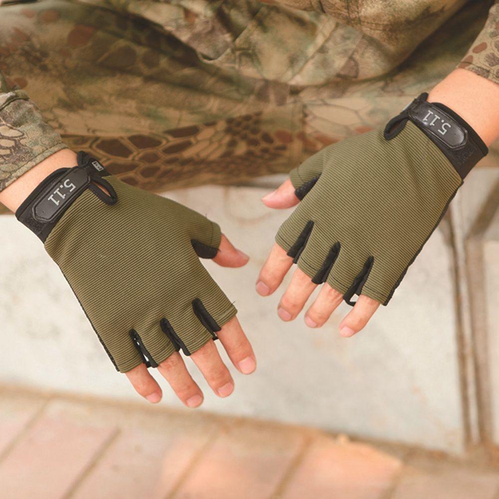 Găng Tay Chống Nắng Chống Trượt Thoáng Khí Họa Tiết Rằn Ri Cá Tính Cho Nam