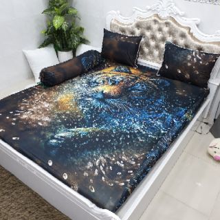 BỘ DRAP THUN LẠNH Ý 5D THÁI LAN CAO CẤP