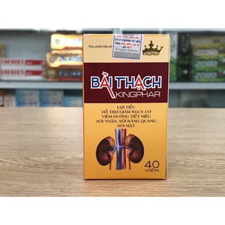 Bài Thạch Kingphar (Kim tiền thảo hàm lượng cao)_Hỗ trợ điều trị sỏi thận, sỏi bàng quang, sỏi mật