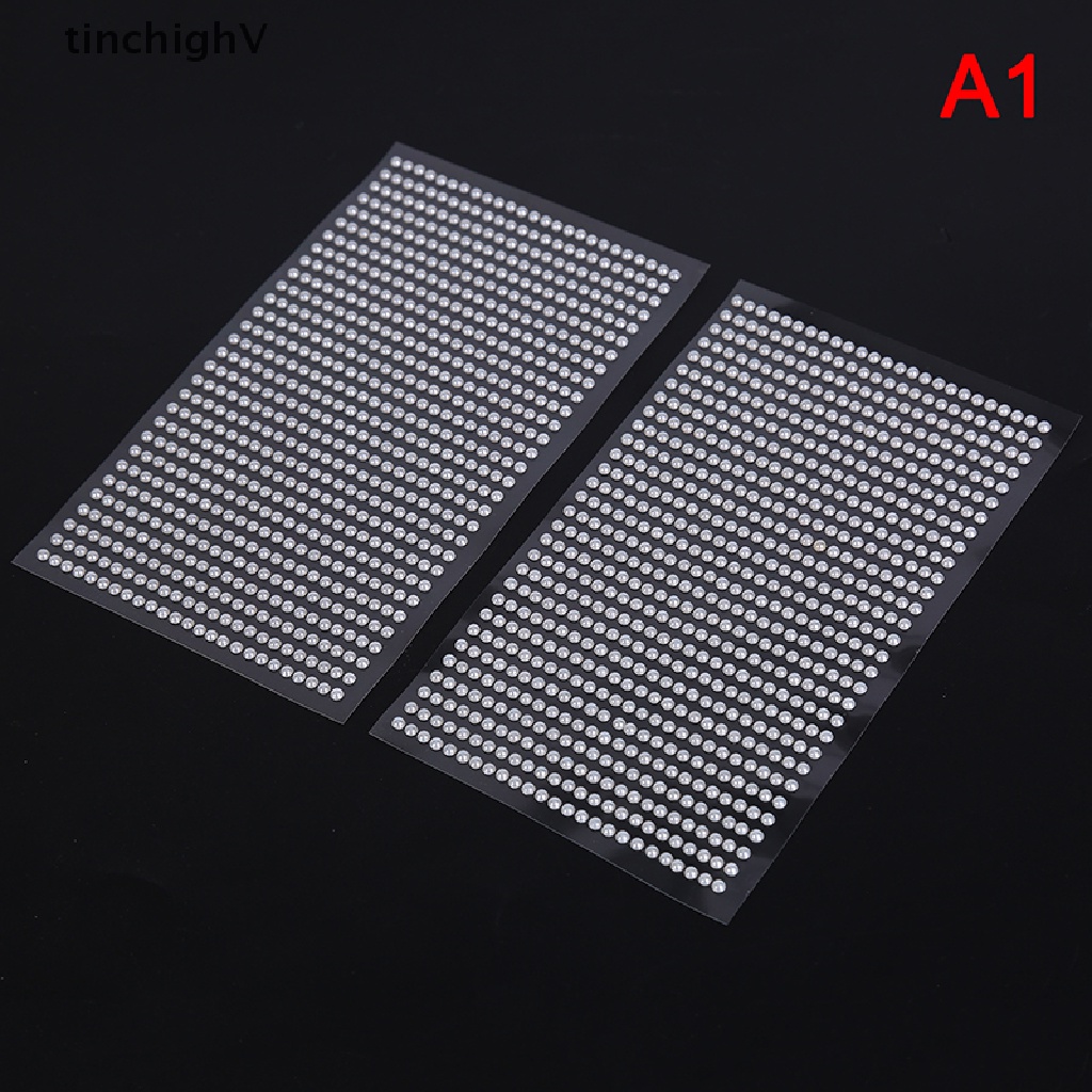 Bộ 2 Miếng Dán Mắt / Lông Mày / Mặt / Cơ Thể Tự Dính Ánh Ngọc Trai 3D