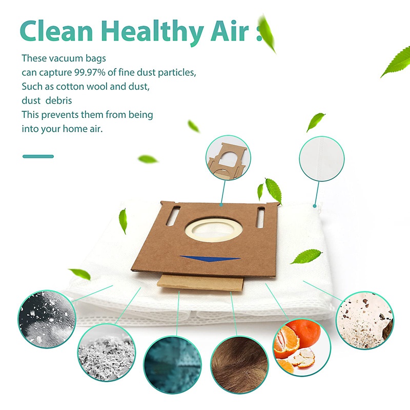Bộ Phụ Kiện Thay Thế Cho Robot Hút Bụi Ecovacs DEEBOT OZMO T8 Avid T8 Max T8 T9 Series N8 Pro N8 Pro