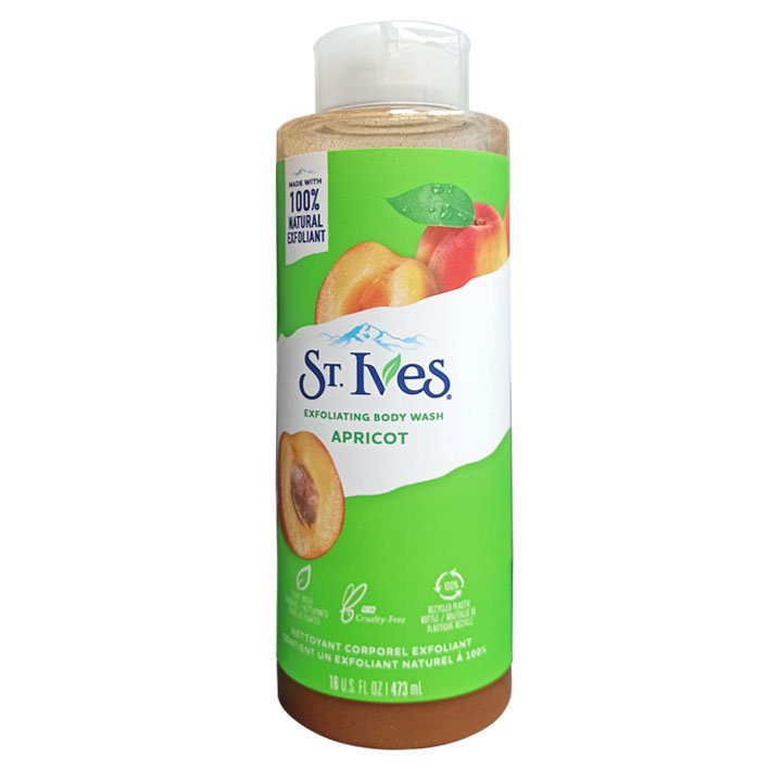 Sữa Tắm St.Ives Chiết Xuất Mơ Tẩy Tế Bào Chết 473ml