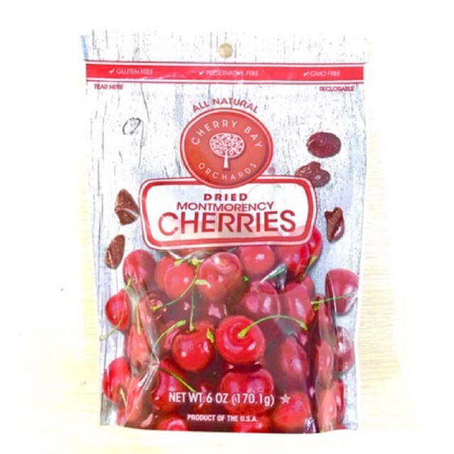 Quả Cherry sấy khô không chất bảo quản Mỹ