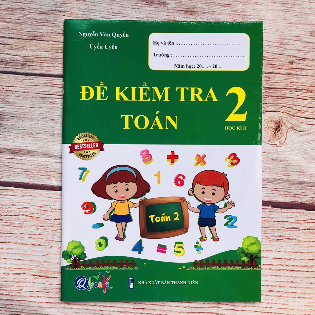 [ch712] [CHINH PHỤC LỚP 2] Combo bài tập tuần và đề kiểm tra toán tiếng việt 2 - cả năm (8 quyển) ch712