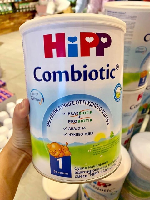 SỮA HIPP COMBIOTIC ORGANIC CỦA NGA SỐ 1,2 HỘP 800g