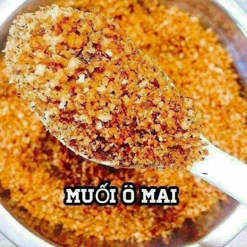 muối ô mai_muối xí muội_hũ 500gram_đặc sản Đà lạt