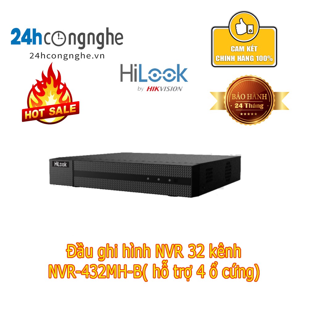 Đầu ghi hình camera IP 32 kênh HILOOK NVR-432MH-B