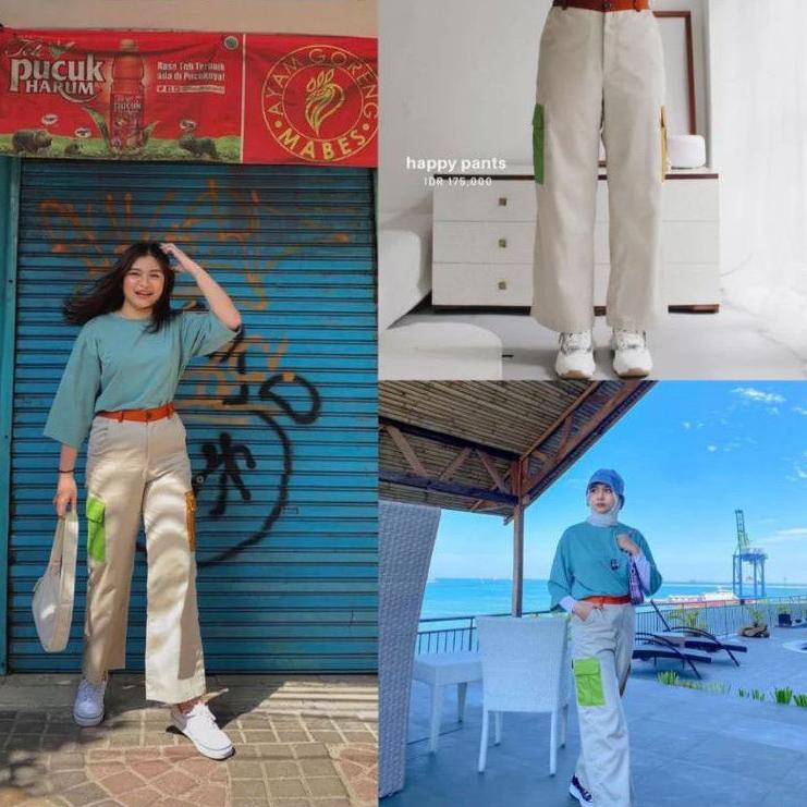 ♦ Quần Dài Phối Túi Hộp Thời Trang Cá Tính Cho Nữ ZARA➡