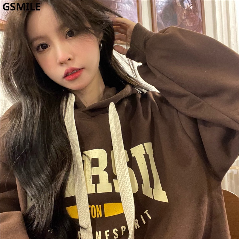 Áo Khoác Hoodie Lông Cừu Thời Trang Thu Đông Unisex