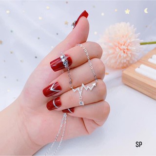 dây chuyền nhịp tim bạc 925 giá tại xưởng