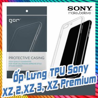 Ốp lưng dẻo tpu sony xz2/ sony xz3/ sony xz premium chính hãng gor