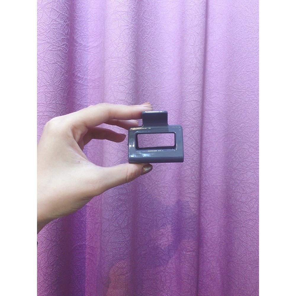 Kẹp tóc cào dáng nhỡ dạng vuông các màu cho nữ