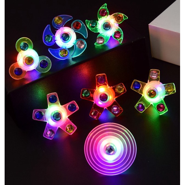 1 Vòng Đeo Tay spinner Dạ Quang Sáng Tạo Giúp Giảm Căng Thẳng