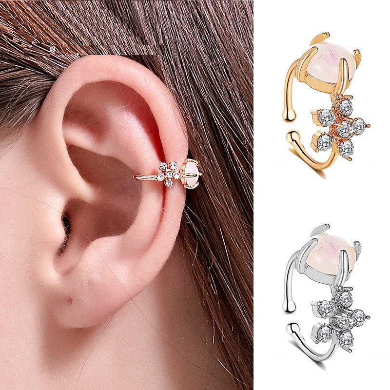 Bông Tai Hình Bông Hoa Thời Trang Nữ Tính