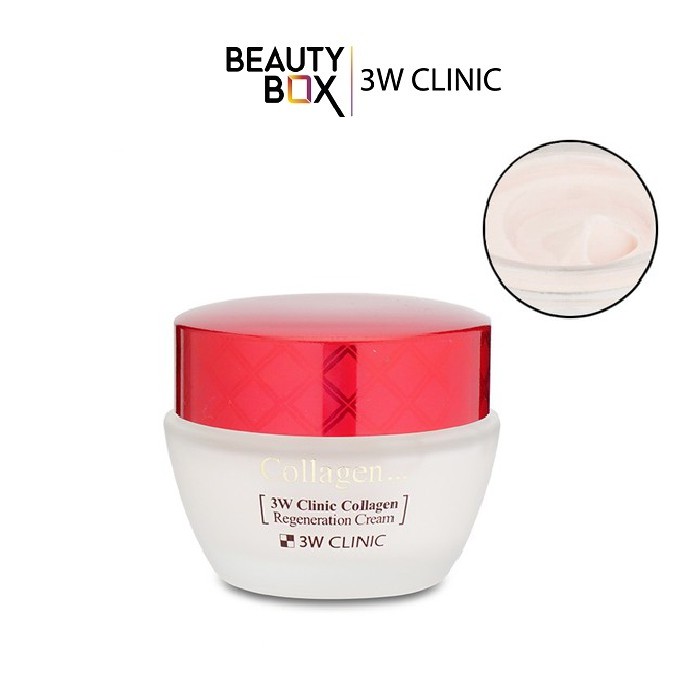 Kem Dưỡng Da Mặt 3W Clinic Collagen Regeneration Cream 60g