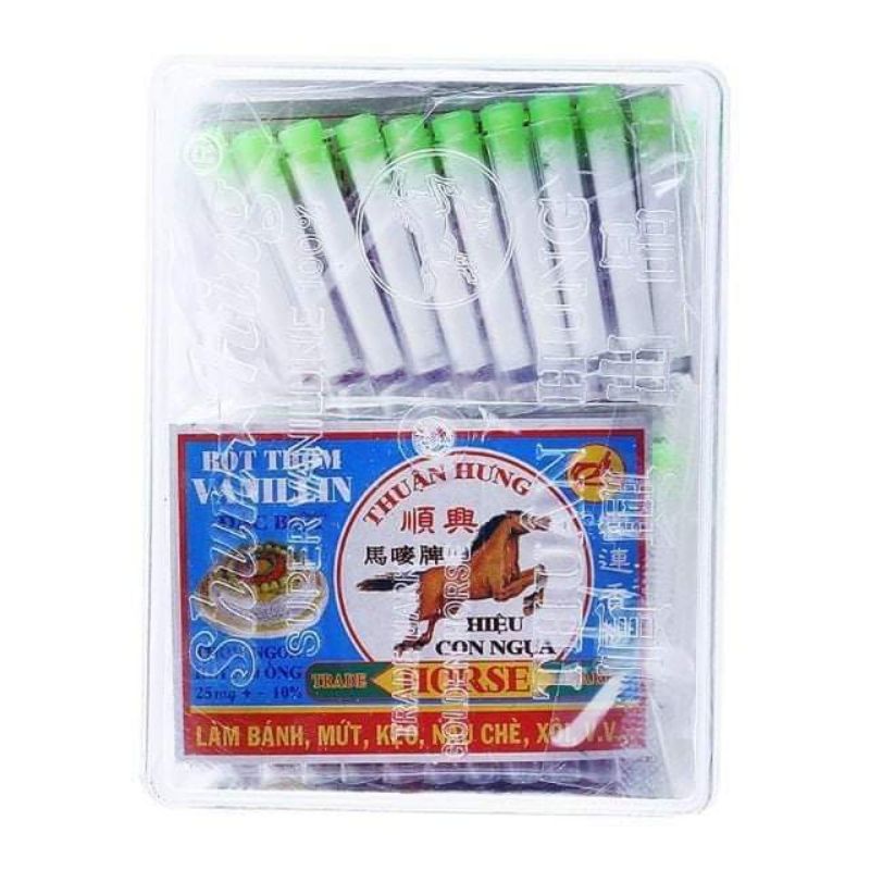 Hộp 100 ống vani Thuận Hưng