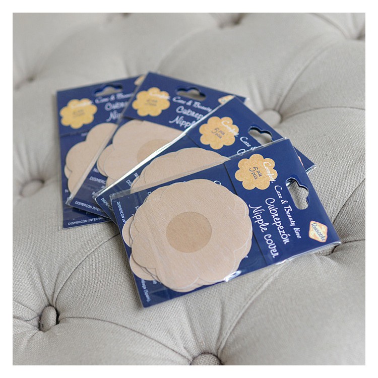 Miếng Dán Ti Vải - Dán Ti Giấy Che Đầu Nhũ Hoa Kingshop D022