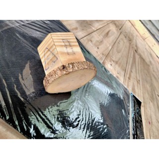hũ đựng tăm bằng gỗ