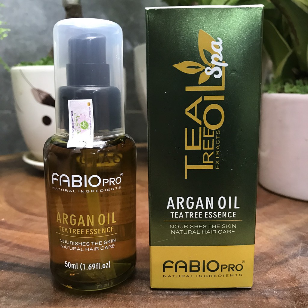 Tinh dầu dưỡng tóc Tea Tree Oil Fabio 50ml