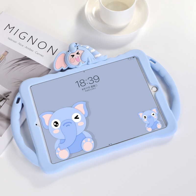 Ốp Điện Thoại Mềm Hình Voi Dumbo Cho Iphone 7th 8th 9th Mini 6 Air 4 Air 5 Ipàd 9.7 2017 18 Air Air 2 Mini 1 2 3 4 5