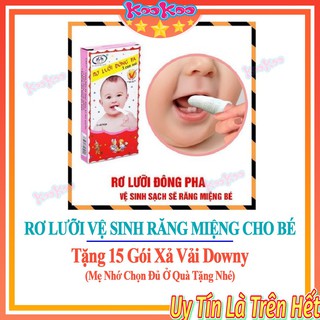 ❤️ [Combo 5-10 hộp] Rơ Lưỡi Đông Pha Vệ Sinh Miệng Cho Bé ❤️