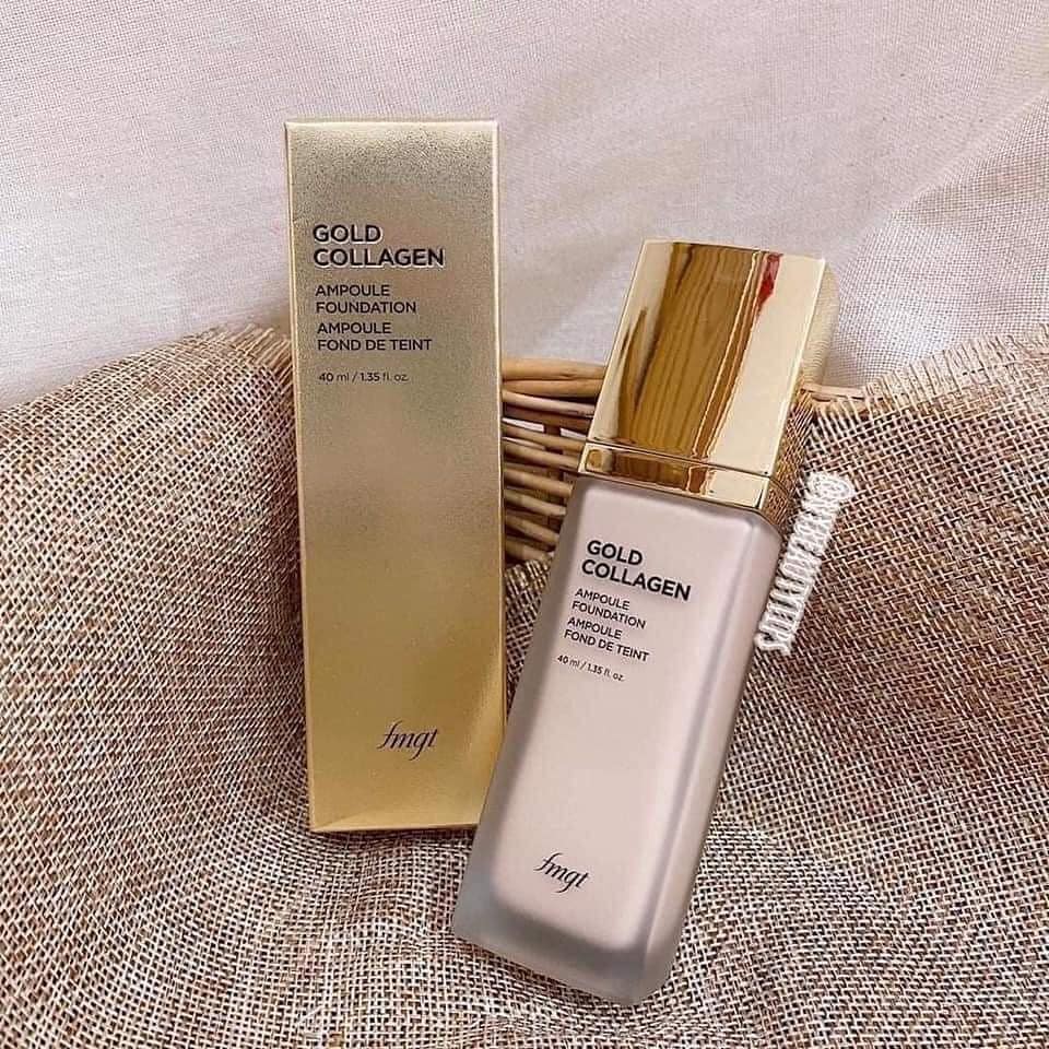 KEM NỀN THE FACE SHOP GOLD COLLAGEN AMPOULE FOUNDATION SPF 30+