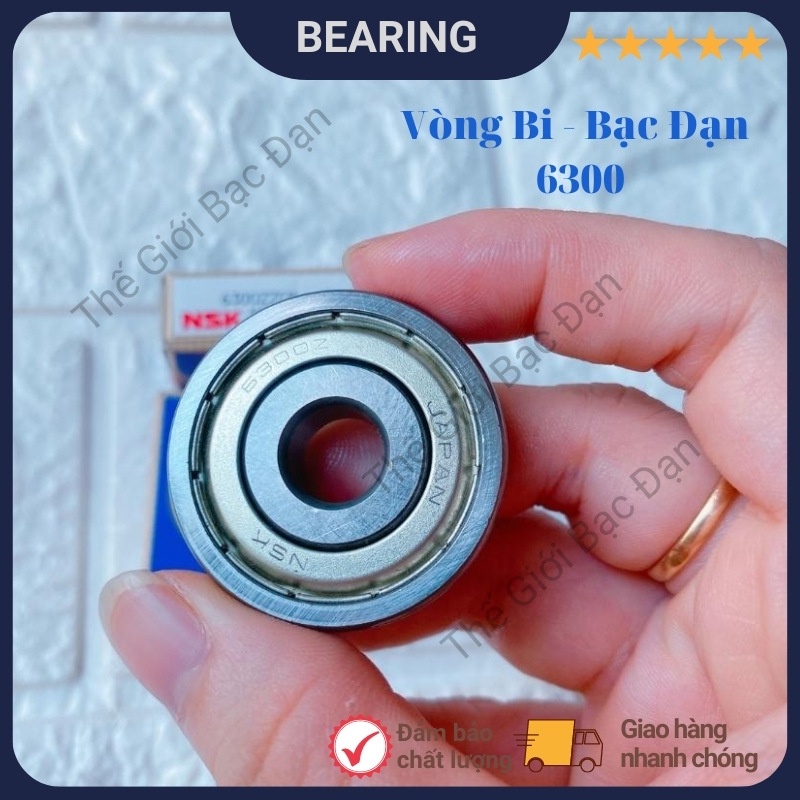 Vòng bi bạc đạn NSK 6300,6301,6302,6303,6304 ZZCM - chất lượng cao - Thế Giới Bạc Đạn