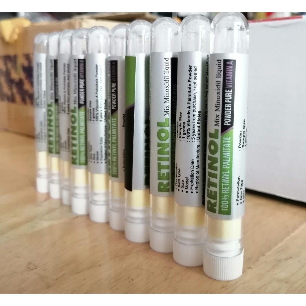 Retinol Mix Minoxidil Hổ Trợ Mọc Râu, Tóc