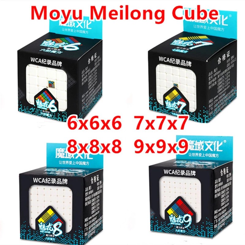 Đồ Chơi Khối Rubik 6x6 7x7 8x8 9x9 6x6x6 7x7x7 8x8x8 9x9x9 Nhiều Màu Sắc Xinh Xắn