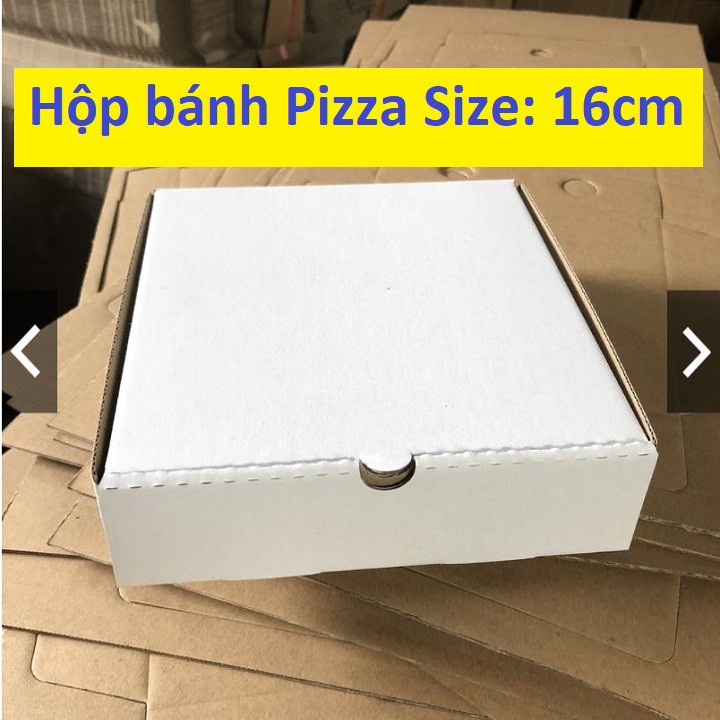 Combo 10 Hộp đựng bánh Pizza Size: 16cm