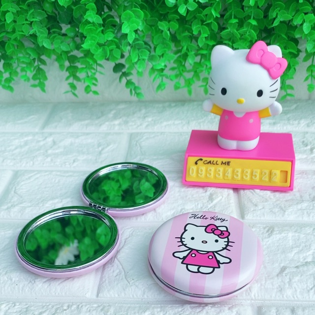 GƯƠNG 2 MẶT HELLO KITTY